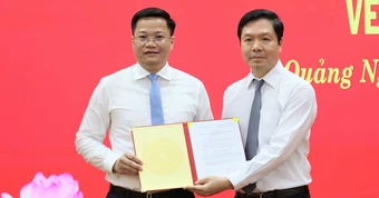 Thứ trưởng Bộ Tài chính làm Phó Bí thư Tỉnh ủy Quảng Ngãi