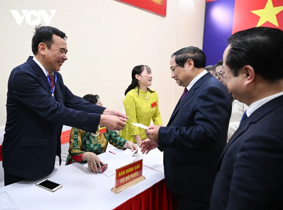 Thủ tướng bỏ phiếu bầu cử ĐBQH khóa XVI và HĐND các cấp nhiệm kỳ 2026–2031 Thủ tướng bỏ phiếu bầu cử ĐBQH khóa XVI và HĐND các cấp nhiệm kỳ 2026–2031