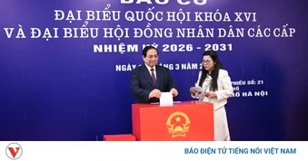 Thủ tướng bỏ phiếu bầu cử ĐBQH khóa XVI và HĐND các cấp nhiệm kỳ 2026–2031