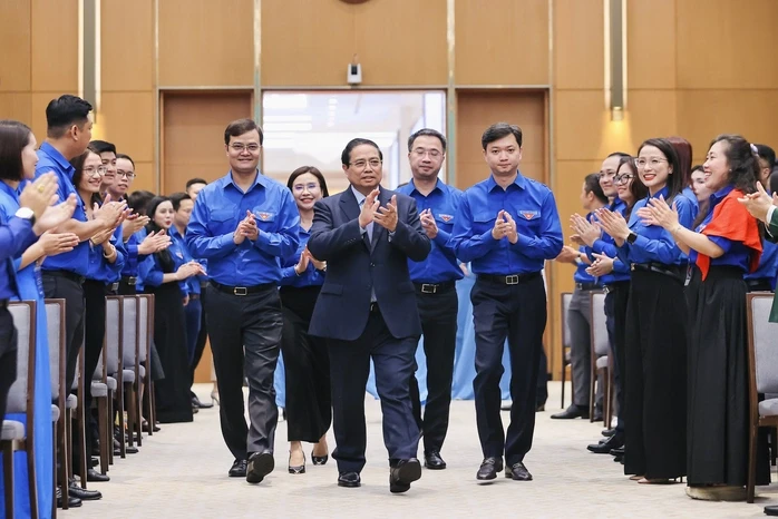 Thủ tướng Chính phủ gặp mặt gương mặt trẻ Việt Nam tiêu biểu năm 2026 Thủ tướng Chính phủ gặp mặt gương mặt trẻ Việt Nam tiêu biểu năm 2026