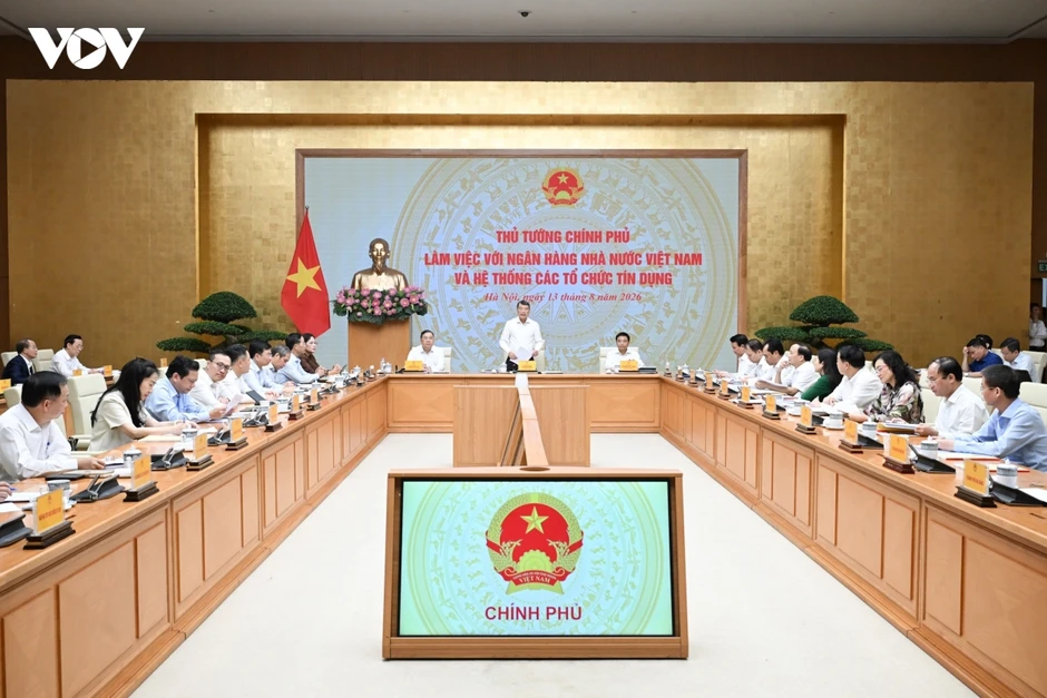 Thủ tướng Chính phủ Lê Minh Hưng làm việc với Ngân hàng Nhà nước Việt Nam Thủ tướng Chính phủ Lê Minh Hưng làm việc với Ngân hàng Nhà nước Việt Nam