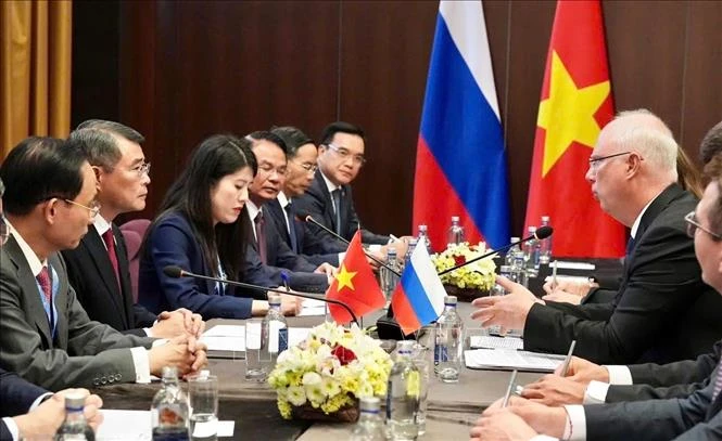 Thủ tướng Chính phủ Lê Minh Hưng tiếp Tổng Giám đốc Quỹ Đầu tư trực tiếp Nga