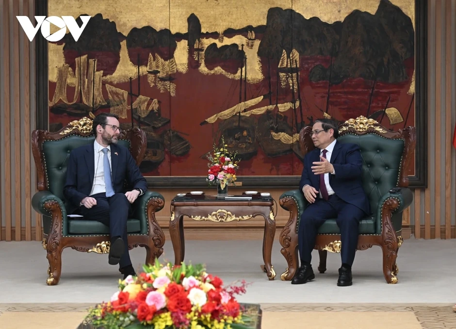 Thủ tướng Chính phủ Phạm Minh Chính tiếp Đại sứ Anh Iain Frew Thủ tướng Chính phủ Phạm Minh Chính tiếp Đại sứ Anh Iain Frew