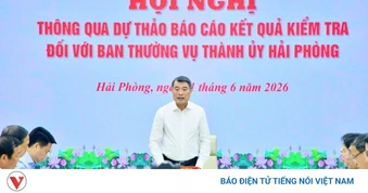 Thủ tướng chủ trì hội nghị thông qua báo cáo kết quả kiểm tra tại Hải Phòng