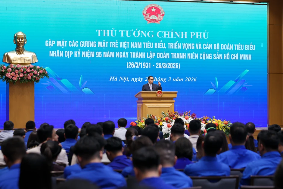 Thủ tướng: Đoàn viên, thanh niên hăng hái đi đầu thực hiện '6 tiên phong' Thủ tướng: Đoàn viên, thanh niên hăng hái đi đầu thực hiện '6 tiên phong'