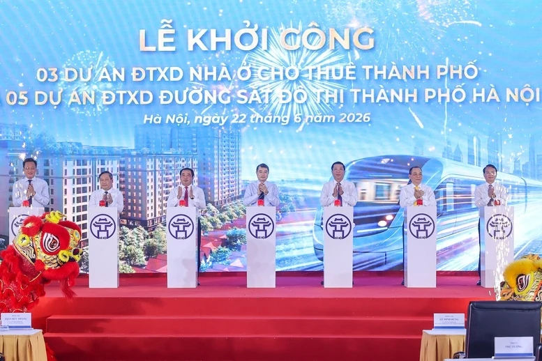 Thủ tướng dự khởi công 5 tuyến metro hơn 1,3 triệu tỷ đồng, dài hơn 300 km Thủ tướng dự khởi công 5 tuyến metro hơn 1,3 triệu tỷ đồng, dài hơn 300 km