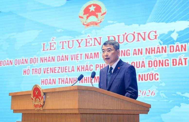 Thủ tướng dự lễ tuyên dương Đoàn hỗ trợ Venezuela khắc phục hậu quả động đất Thủ tướng dự lễ tuyên dương Đoàn hỗ trợ Venezuela khắc phục hậu quả động đất