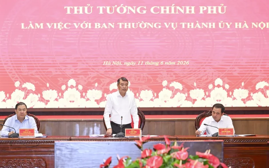 Thủ tướng: Hà Nội phải tiếp tục phát huy vai trò đầu tàu, tạo động lực tăng trưởng cho cả nước Thủ tướng: Hà Nội phải tiếp tục phát huy vai trò đầu tàu, tạo động lực tăng trưởng cho cả nước