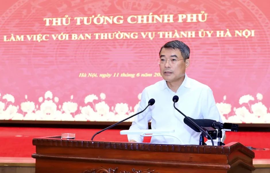 Thủ tướng: Hà Nội phải tiếp tục phát huy vai trò đầu tàu, tạo động lực tăng trưởng cho cả nước Thủ tướng: Hà Nội phải tiếp tục phát huy vai trò đầu tàu, tạo động lực tăng trưởng cho cả nước