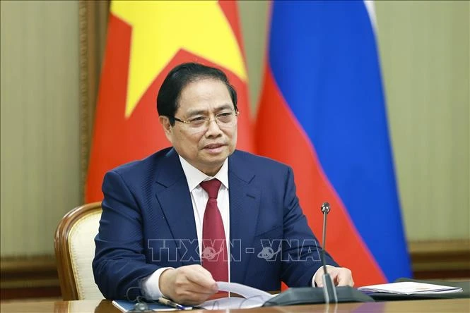 Thủ tướng hội đàm với Thủ tướng Liên bang Nga Thủ tướng hội đàm với Thủ tướng Liên bang Nga