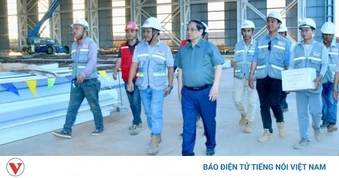 Thủ tướng kiểm tra tiến độ xây sân bay Long Thành