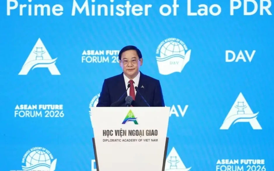 Thủ tướng Lào Sonexay Siphandone kết thúc chuyến thăm chính thức Việt Nam và dự AFF 2026 Thủ tướng Lào Sonexay Siphandone kết thúc chuyến thăm chính thức Việt Nam và dự AFF 2026