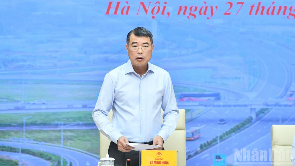 Thủ tướng Lê Minh Hưng chủ trì hội nghị trực tuyến chuyên đề về các dự án, công trình giao thông trọng điểm Thủ tướng Lê Minh Hưng chủ trì hội nghị trực tuyến chuyên đề về các dự án, công trình giao thông trọng điểm