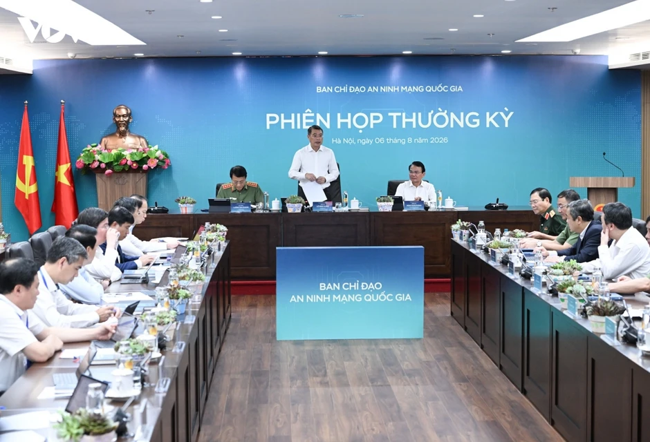Thủ tướng Lê Minh Hưng chủ trì họp Ban Chỉ đạo An ninh mạng quốc gia