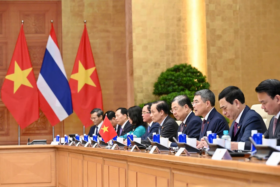 Thủ tướng Lê Minh Hưng chủ trì lễ đón chính thức Thủ tướng Thái Lan Thủ tướng Lê Minh Hưng chủ trì lễ đón chính thức Thủ tướng Thái Lan