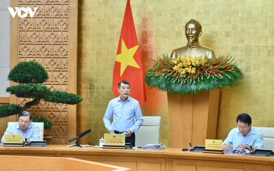 Thủ tướng Lê Minh Hưng chủ trì phiên họp chuyên đề pháp luật Thủ tướng Lê Minh Hưng chủ trì phiên họp chuyên đề pháp luật