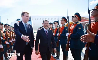 Thủ tướng Lê Minh Hưng đến Kazan dự Hội nghị Cấp cao kỷ niệm 35 năm quan hệ ASEAN-Nga