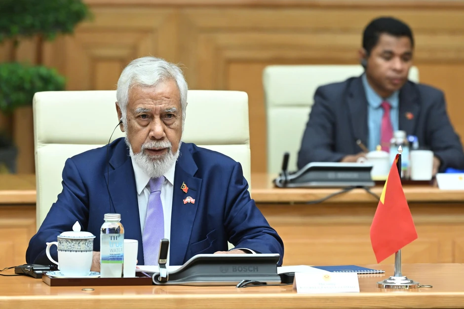 Thủ tướng Lê Minh Hưng đón Thủ tướng Timor-Leste lần đầu thăm Việt Nam Thủ tướng Lê Minh Hưng đón Thủ tướng Timor-Leste lần đầu thăm Việt Nam