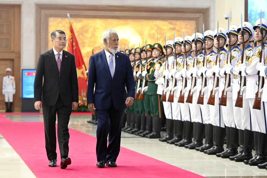 Thủ tướng Lê Minh Hưng đón Thủ tướng Timor-Leste lần đầu thăm Việt Nam Thủ tướng Lê Minh Hưng đón Thủ tướng Timor-Leste lần đầu thăm Việt Nam
