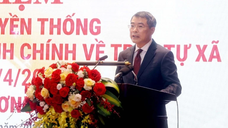 Thủ tướng Lê Minh Hưng dự kỷ niệm 80 năm truyền thống Lực lượng Cảnh sát Quản lý hành chính về trật tự xã hội Thủ tướng Lê Minh Hưng dự kỷ niệm 80 năm truyền thống Lực lượng Cảnh sát Quản lý hành chính về trật tự xã hội