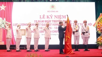 Thủ tướng Lê Minh Hưng dự kỷ niệm 80 năm truyền thống Lực lượng Cảnh sát Quản lý hành chính về trật tự xã hội