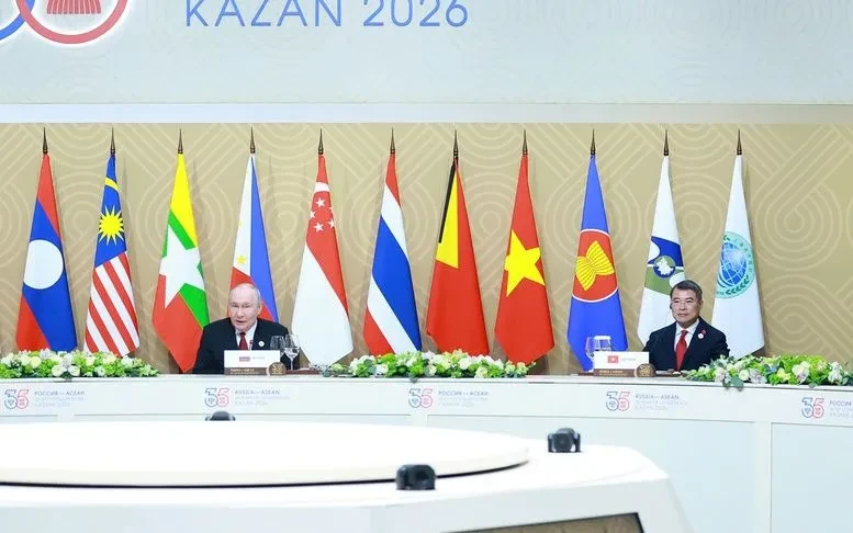 Thủ tướng Lê Minh Hưng dự phiên ăn trưa làm việc tại Hội nghị Cấp cao ASEAN - Nga Thủ tướng Lê Minh Hưng dự phiên ăn trưa làm việc tại Hội nghị Cấp cao ASEAN - Nga
