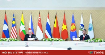 Thủ tướng Lê Minh Hưng dự phiên ăn trưa làm việc tại Hội nghị Cấp cao ASEAN - Nga