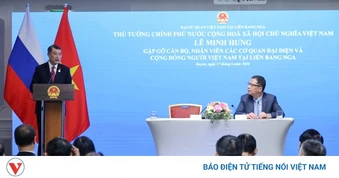 Thủ tướng Lê Minh Hưng gặp mặt các cơ quan đại diện, cộng đồng người Việt tại Nga