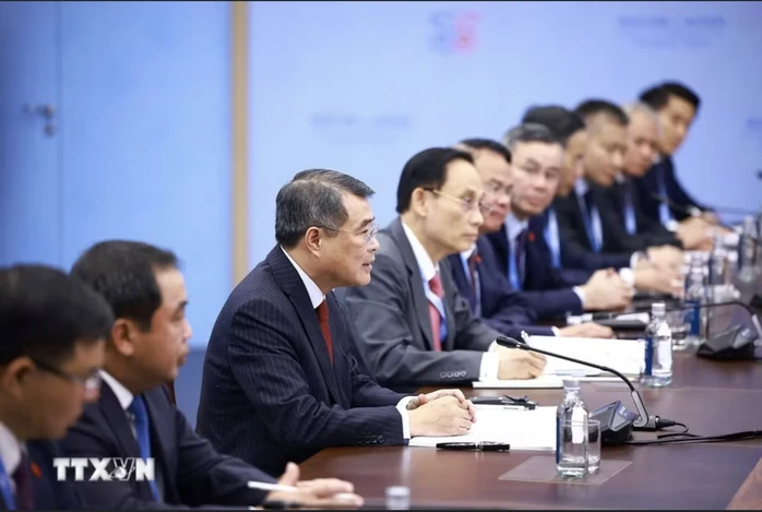 Thủ tướng Lê Minh Hưng gặp Tổng thống Putin: Sớm triển khai Nhà máy điện hạt nhân Ninh Thuận 1 Thủ tướng Lê Minh Hưng gặp Tổng thống Putin: Sớm triển khai Nhà máy điện hạt nhân Ninh Thuận 1