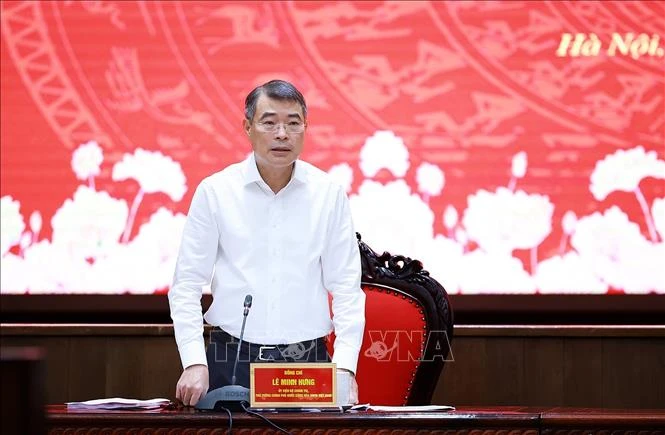 Thủ tướng Lê Minh Hưng: Hà Nội phải đóng góp nhiều hơn cho mục tiêu tăng trưởng của cả nước Thủ tướng Lê Minh Hưng: Hà Nội phải đóng góp nhiều hơn cho mục tiêu tăng trưởng của cả nước