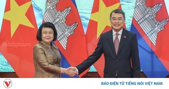 Thủ tướng Lê Minh Hưng hội kiến Chủ tịch Quốc hội Campuchia Khuon Sudary