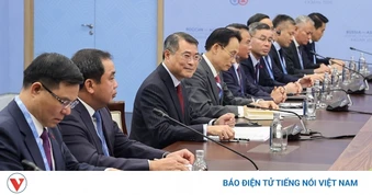 Thủ tướng Lê Minh Hưng hội kiến Tổng thống Nga Vladimir Putin