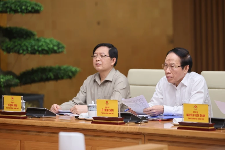 Thủ tướng Lê Minh Hưng làm việc 3 bộ, cơ quan về các nhiệm vụ trọng tâm thời gian tới Thủ tướng Lê Minh Hưng làm việc 3 bộ, cơ quan về các nhiệm vụ trọng tâm thời gian tới