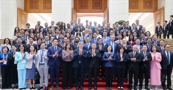 Thủ tướng Lê Minh Hưng làm việc với 52 doanh nghiệp hàng đầu của Hoa Kỳ