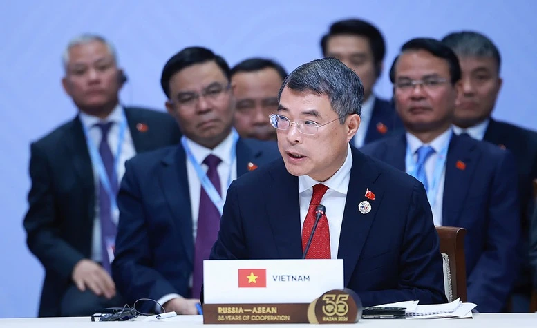 Thủ tướng Lê Minh Hưng nêu 3 định hướng lớn thúc đẩy quan hệ ASEAN - Nga hiệu quả và thực chất Thủ tướng Lê Minh Hưng nêu 3 định hướng lớn thúc đẩy quan hệ ASEAN - Nga hiệu quả và thực chất