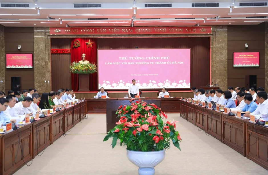 Thủ tướng Lê Minh Hưng: Nhận diện điểm nghẽn, thúc đẩy Hà Nội tăng trưởng hai con số Thủ tướng Lê Minh Hưng: Nhận diện điểm nghẽn, thúc đẩy Hà Nội tăng trưởng hai con số