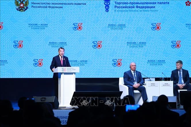 Thủ tướng Lê Minh Hưng phát biểu tại Diễn đàn Doanh nghiệp Nga - ASEAN Thủ tướng Lê Minh Hưng phát biểu tại Diễn đàn Doanh nghiệp Nga - ASEAN