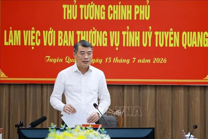 Thủ tướng Lê Minh Hưng: Tạo đột phá để Tuyên Quang phát triển nhanh và bền vững