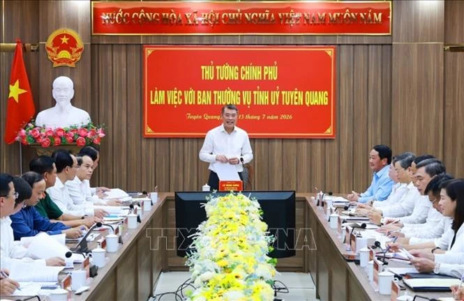 Thủ tướng Lê Minh Hưng: Tạo đột phá để Tuyên Quang phát triển nhanh và bền vững