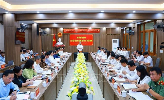 Thủ tướng Lê Minh Hưng: Tạo đột phá để Tuyên Quang phát triển nhanh và bền vững