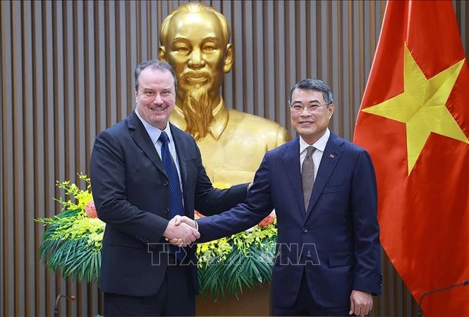 Thủ tướng Lê Minh Hưng tiếp Đại diện Thương mại Hoa Kỳ Thủ tướng Lê Minh Hưng tiếp Đại diện Thương mại Hoa Kỳ
