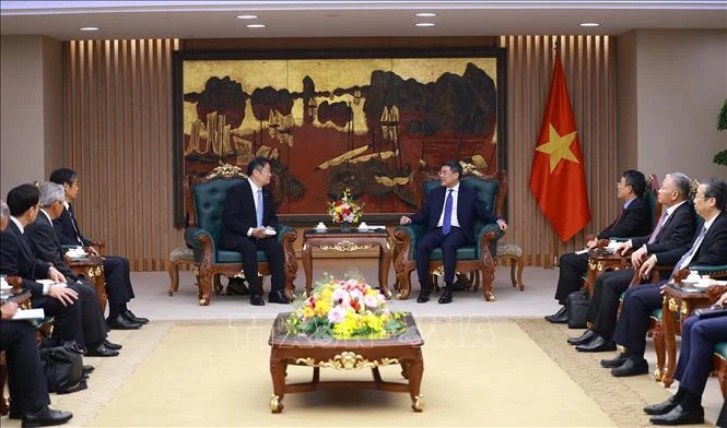 Thủ tướng Lê Minh Hưng tiếp Thống đốc tỉnh Yamanashi (Nhật Bản) Thủ tướng Lê Minh Hưng tiếp Thống đốc tỉnh Yamanashi (Nhật Bản)