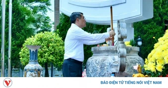 Thủ tướng Lê Minh Hưng tri ân các Anh hùng liệt sĩ tại Nghĩa trang Vị Xuyên