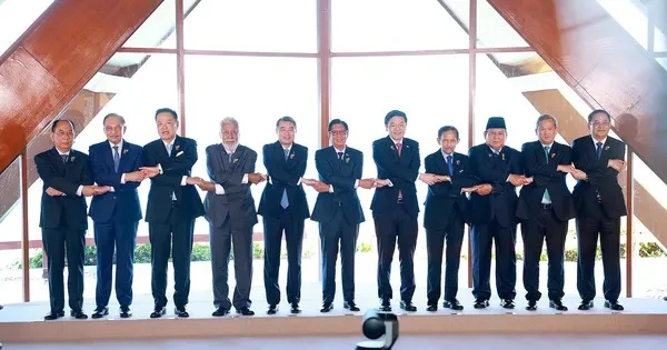 Thủ tướng Lê Minh Hưng: Trong một thế giới đầy biến động, ASEAN cần đón đầu và định hình thay đổi Thủ tướng Lê Minh Hưng: Trong một thế giới đầy biến động, ASEAN cần đón đầu và định hình thay đổi