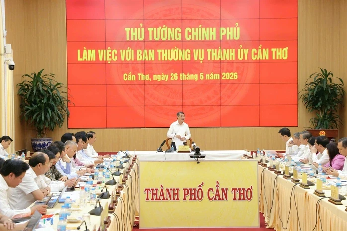 Thủ tướng Lê Minh Hưng yêu cầu Cần Thơ bảo đảm nguyên vật liệu cho các công trình lớn Thủ tướng Lê Minh Hưng yêu cầu Cần Thơ bảo đảm nguyên vật liệu cho các công trình lớn