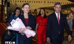 Thủ tướng Liechtenstein đến Hà Nội, bắt đầu thăm chính thức Việt Nam