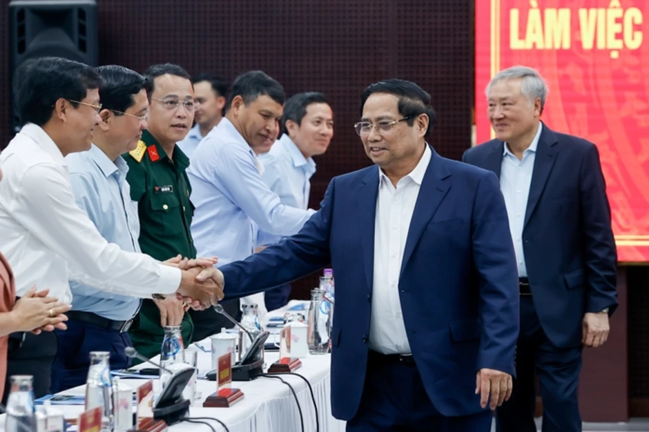 Thủ tướng Phạm Minh Chính: Đà Nẵng phát triển tốt hơn sau hợp nhất với Quảng Nam Thủ tướng Phạm Minh Chính: Đà Nẵng phát triển tốt hơn sau hợp nhất với Quảng Nam