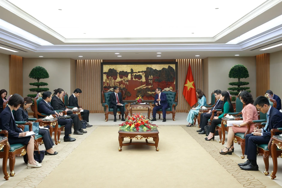 Thủ tướng Phạm Minh Chính đề nghị Nhật Bản hỗ trợ Việt Nam đảm bảo an ninh năng lượng Thủ tướng Phạm Minh Chính đề nghị Nhật Bản hỗ trợ Việt Nam đảm bảo an ninh năng lượng