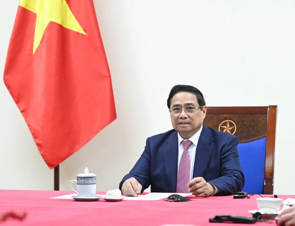 Thủ tướng Phạm Minh Chính điện đàm với Tổng thống Cộng hòa Angola Thủ tướng Phạm Minh Chính điện đàm với Tổng thống Cộng hòa Angola