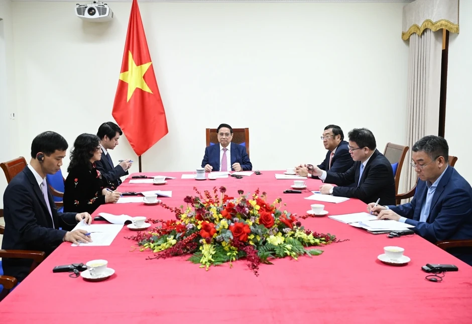 Thủ tướng Phạm Minh Chính điện đàm với Tổng thống Cộng hòa Angola Thủ tướng Phạm Minh Chính điện đàm với Tổng thống Cộng hòa Angola